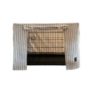Osłona na klatkę kennelową bawełna + len