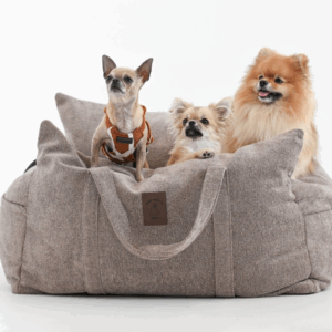 Alternative view of Fotelik do auta z funkcją torby i legowiska Beza