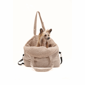 Torba i fotelik do auta dla psa baranek Mania