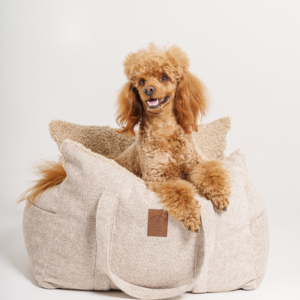 Alternative view of Fotelik do auta z funkcją torby i legowiska baranek Beza