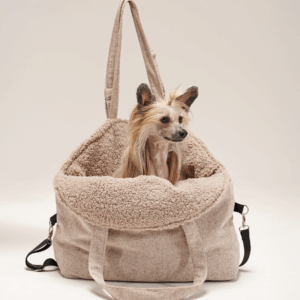 Alternative view of Torba i fotelik do auta dla psa baranek Mania