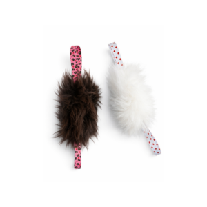 Naturalny szarpak dla psa z owczej skóry xs