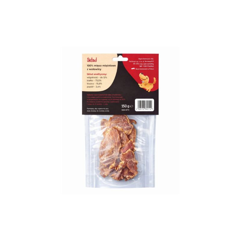 Mr. Bro Memlaki Air Dried Wołowina w płatach 150g - obrazek 2