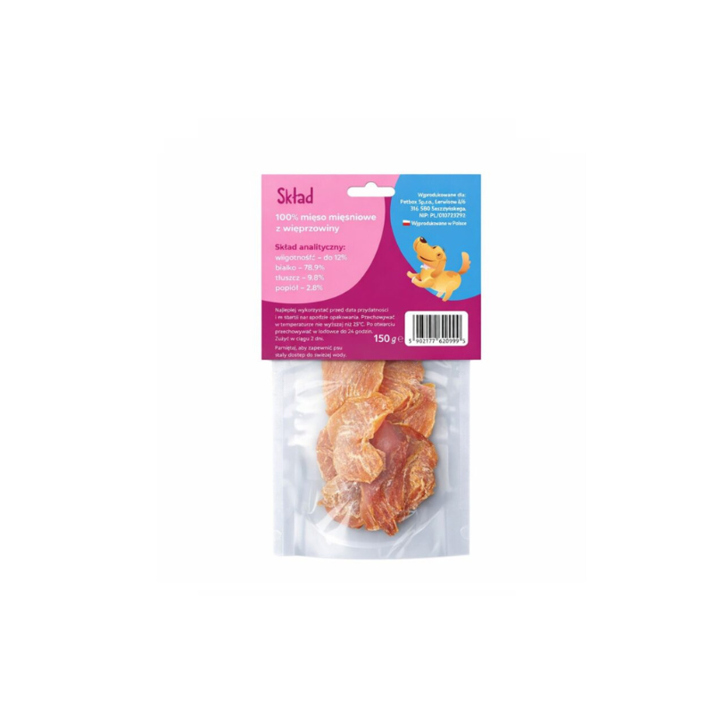 Mr. Bro Memlaki Air Dried Wieprzowina w płatach 150g - obrazek 2
