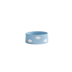 Miska ceramiczna w chmurki 16,5 cm - 1 szt